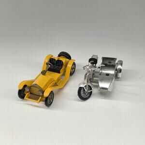 Matchbox Lesney 1913 Mercer Raceabout Y-7 & 1914 Sunbeam Sidecar Set